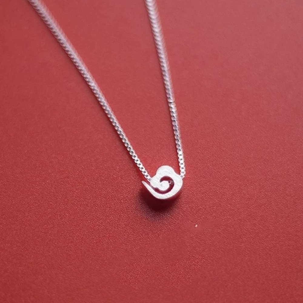 Dainty Cloud Necklace | 925 Sterling Silver - Picture 4 of 8